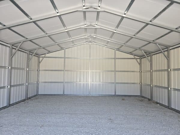 24x30x9 Metal Garage Building - Image 4