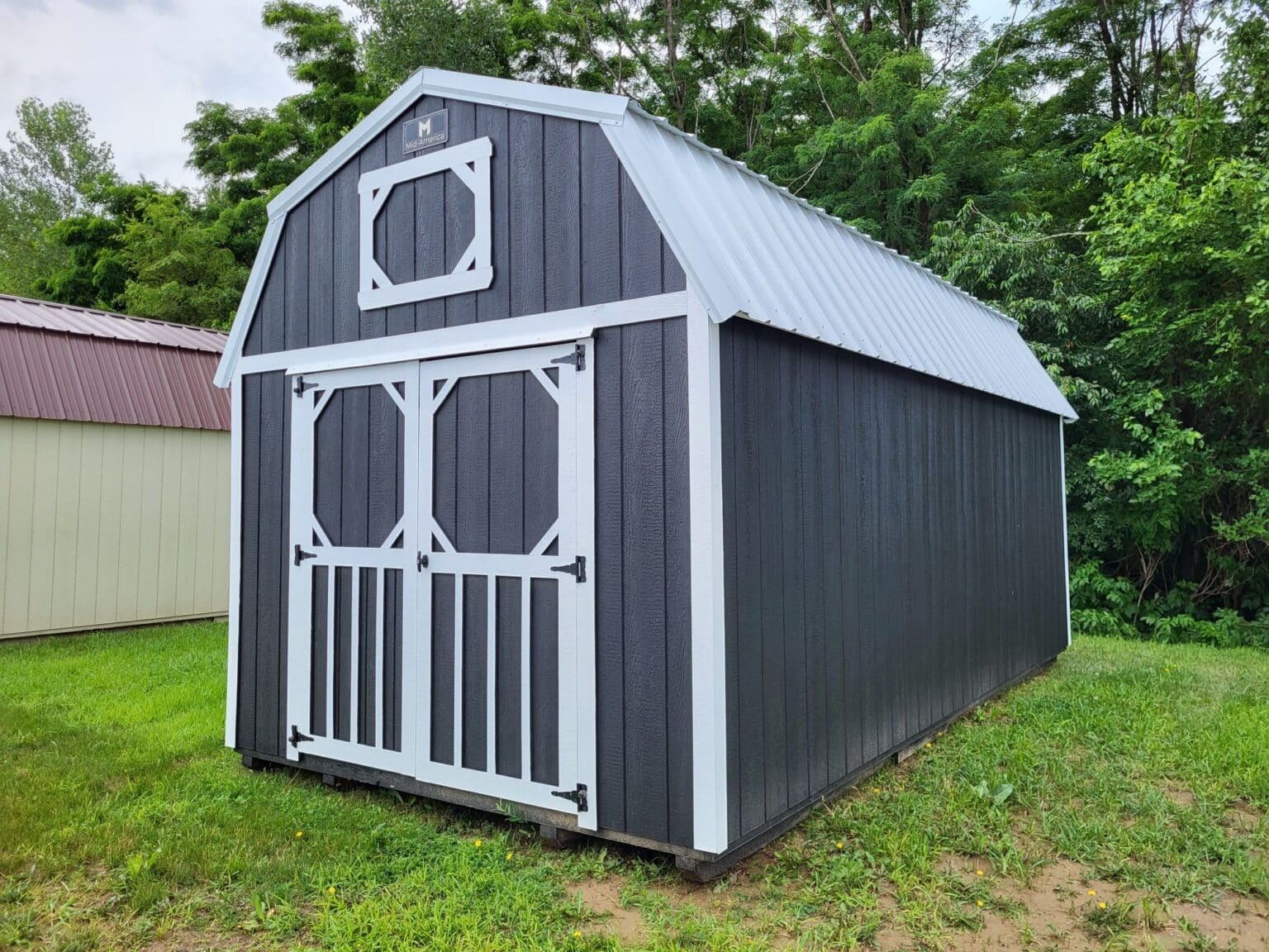 10x20 Lofted Barn - Creative Backyards