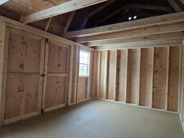 10x16 Lofted Garden Shed - Image 4