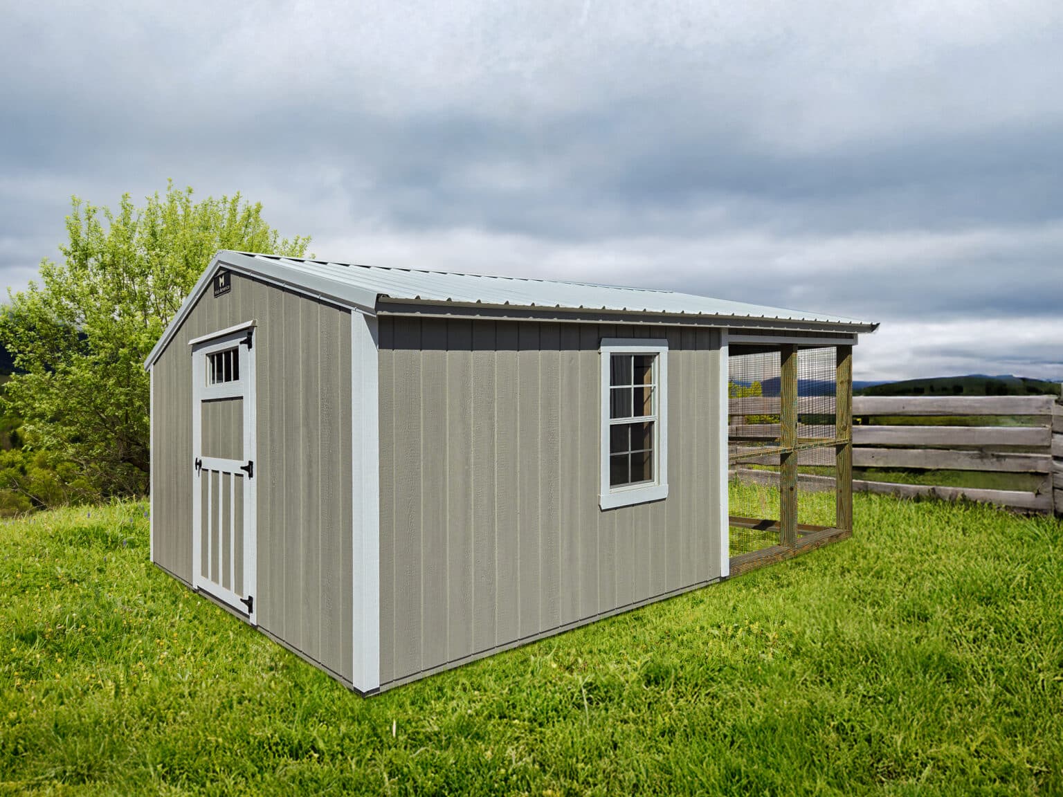 12x20 Chicken Coop with run