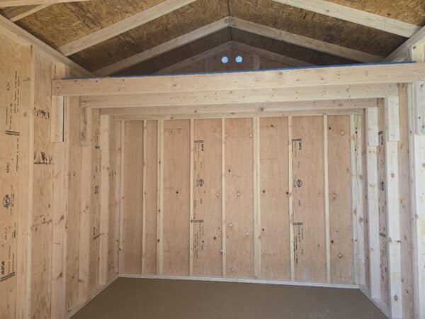 10x12 Lofted Utility Shed - Image 4