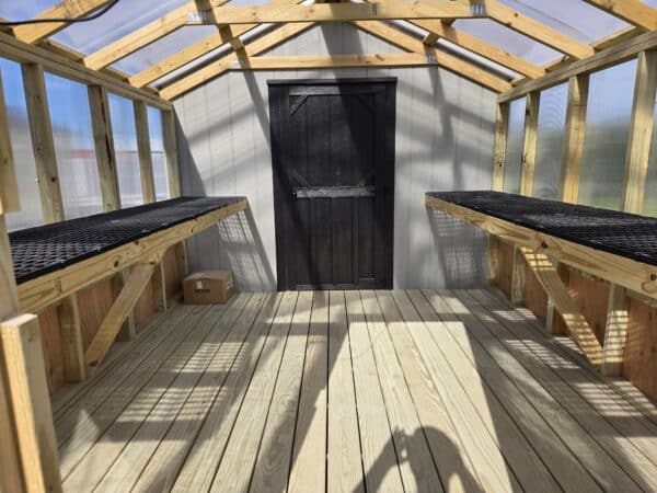 10x24 Greenhouse Shed Combo - Image 4