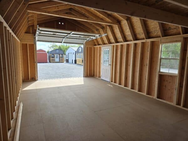 14x28 Portable Lofted Garage - Image 7