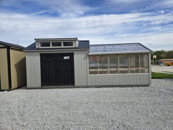10x24 Greenhouse Shed Combo - Image 3