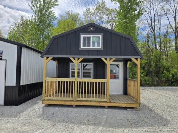 14x32 Prefab Lofted Cabin w/Electrical - Image 3