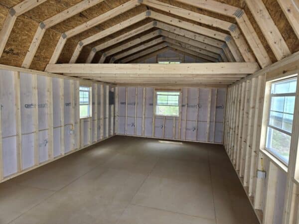 14x32 Prefab Lofted Cabin w/Electrical - Image 5