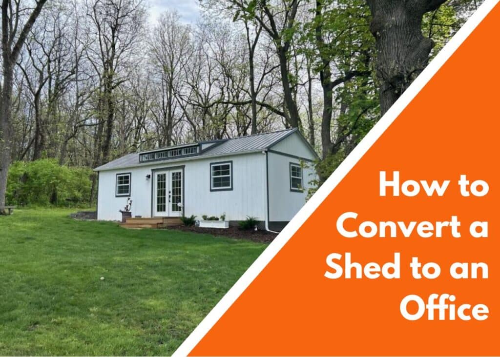 How to Convert a Shed to an Office