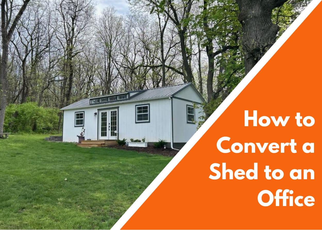 How to Convert a Shed to an Office