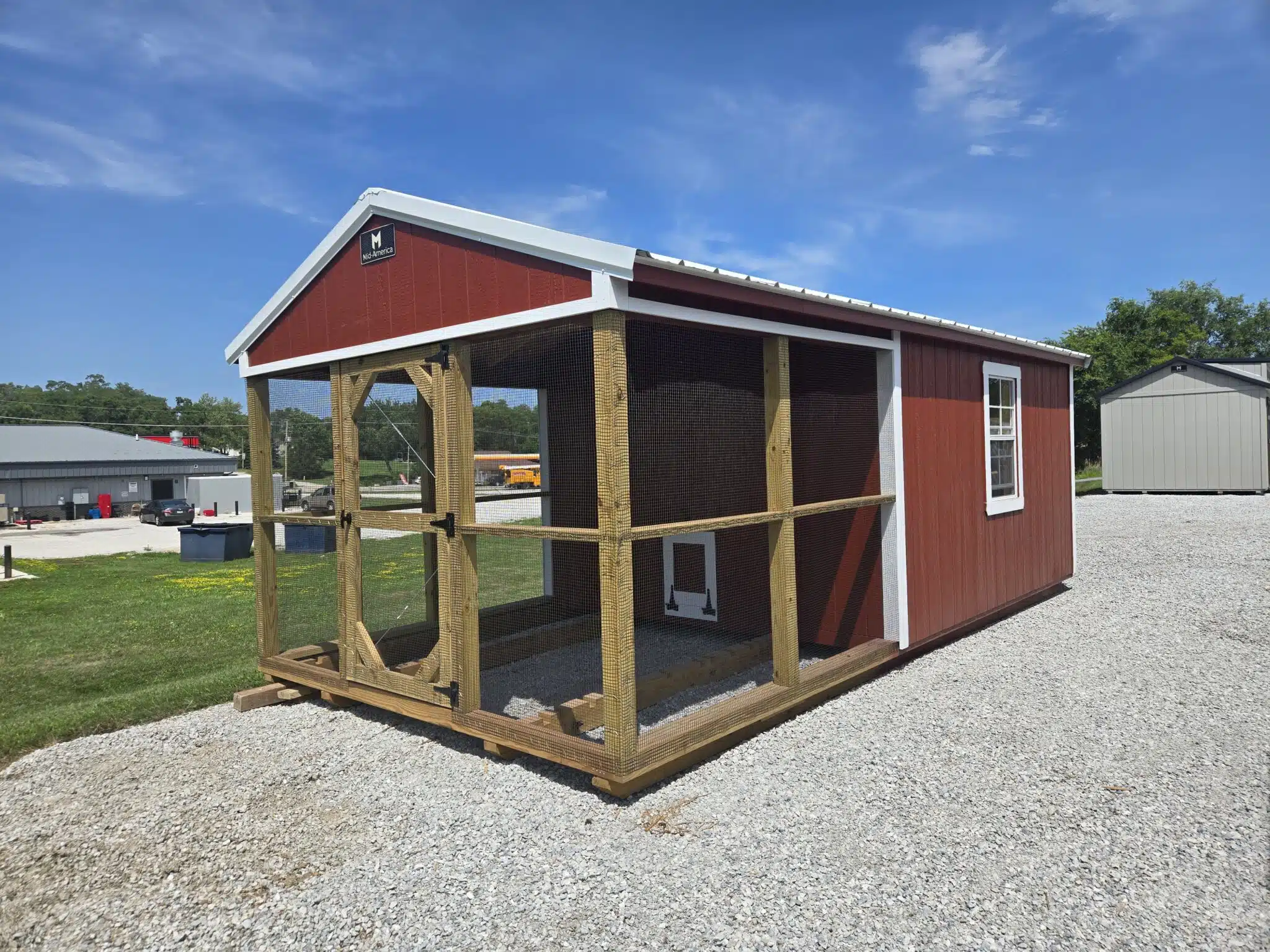 10x20 Chicken Coop Run