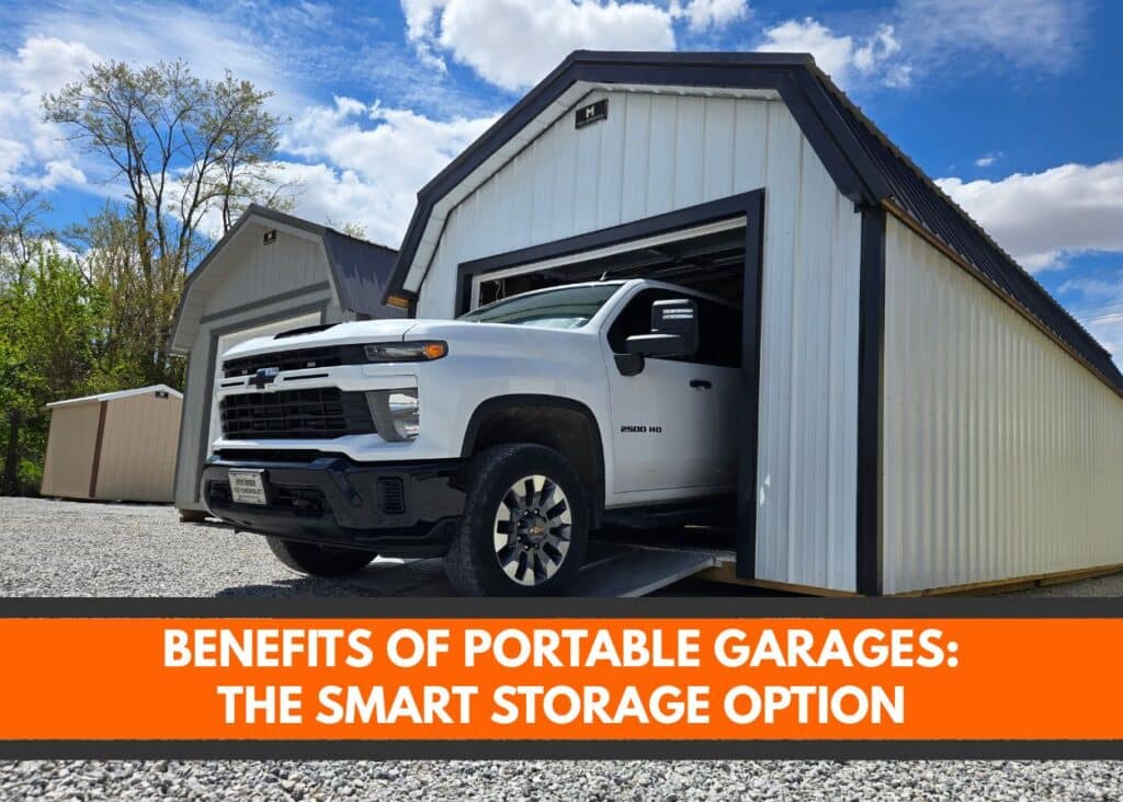 Benefits of Portable Garages - the smart storage option