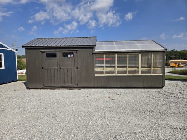 10x24 Greenhouse Shed Combo - Image 3