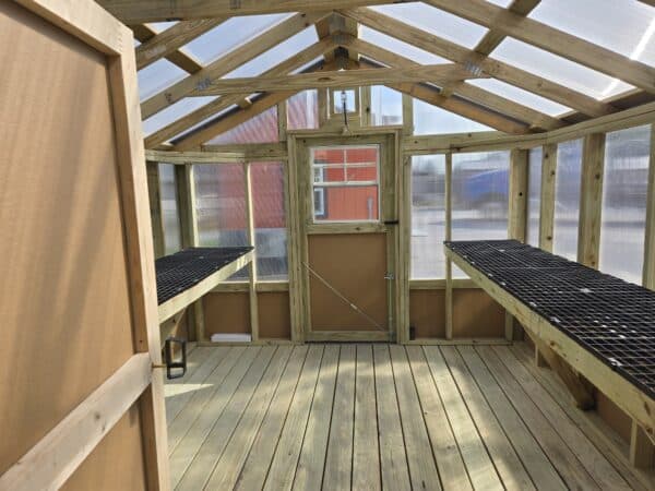 10x24 Greenhouse Shed Combo - Image 6