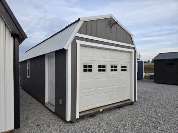 REPO!! 12x28 Lofted Garage - Image 3