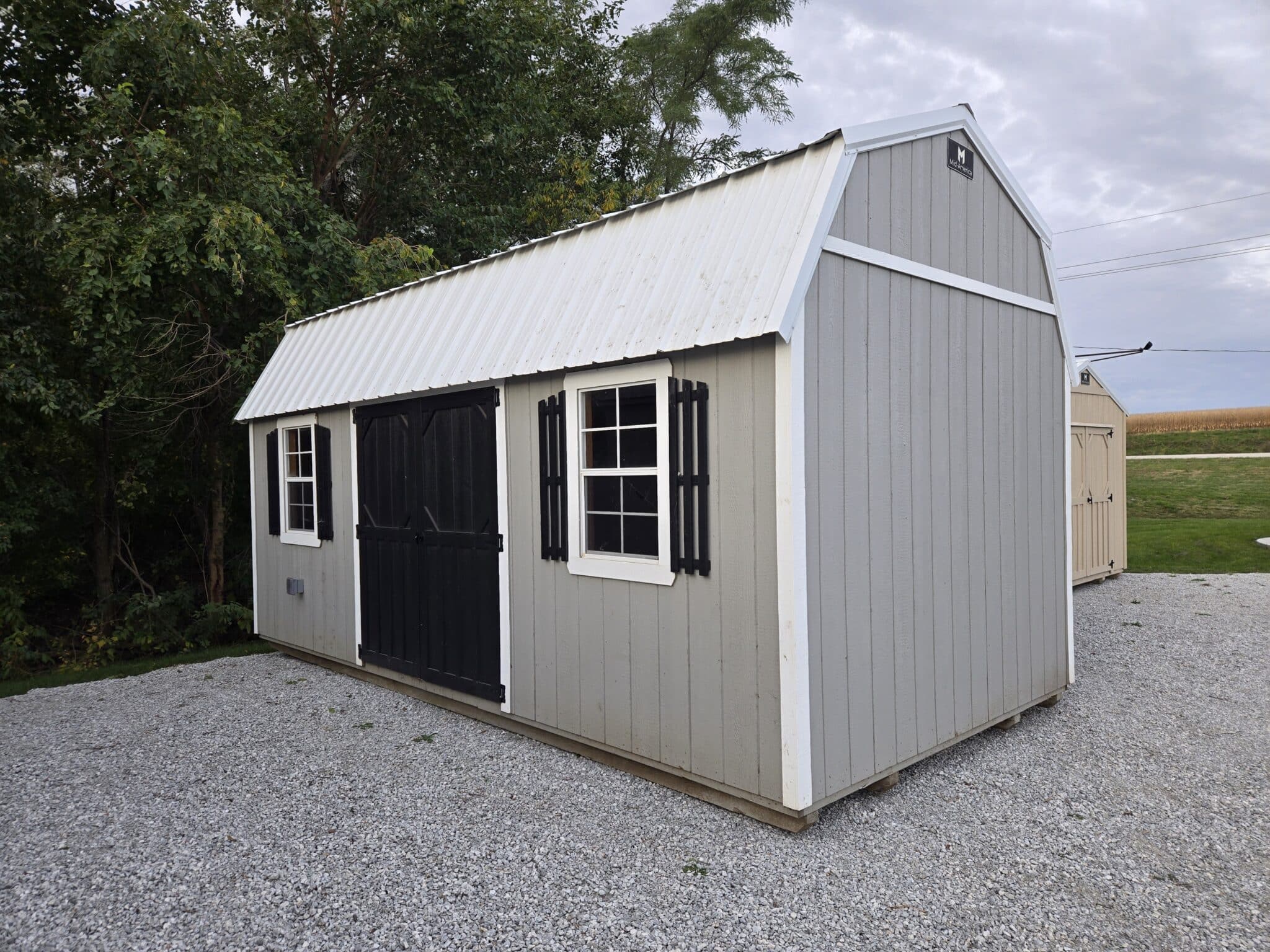Used 10x20 Lofted Garden Shed