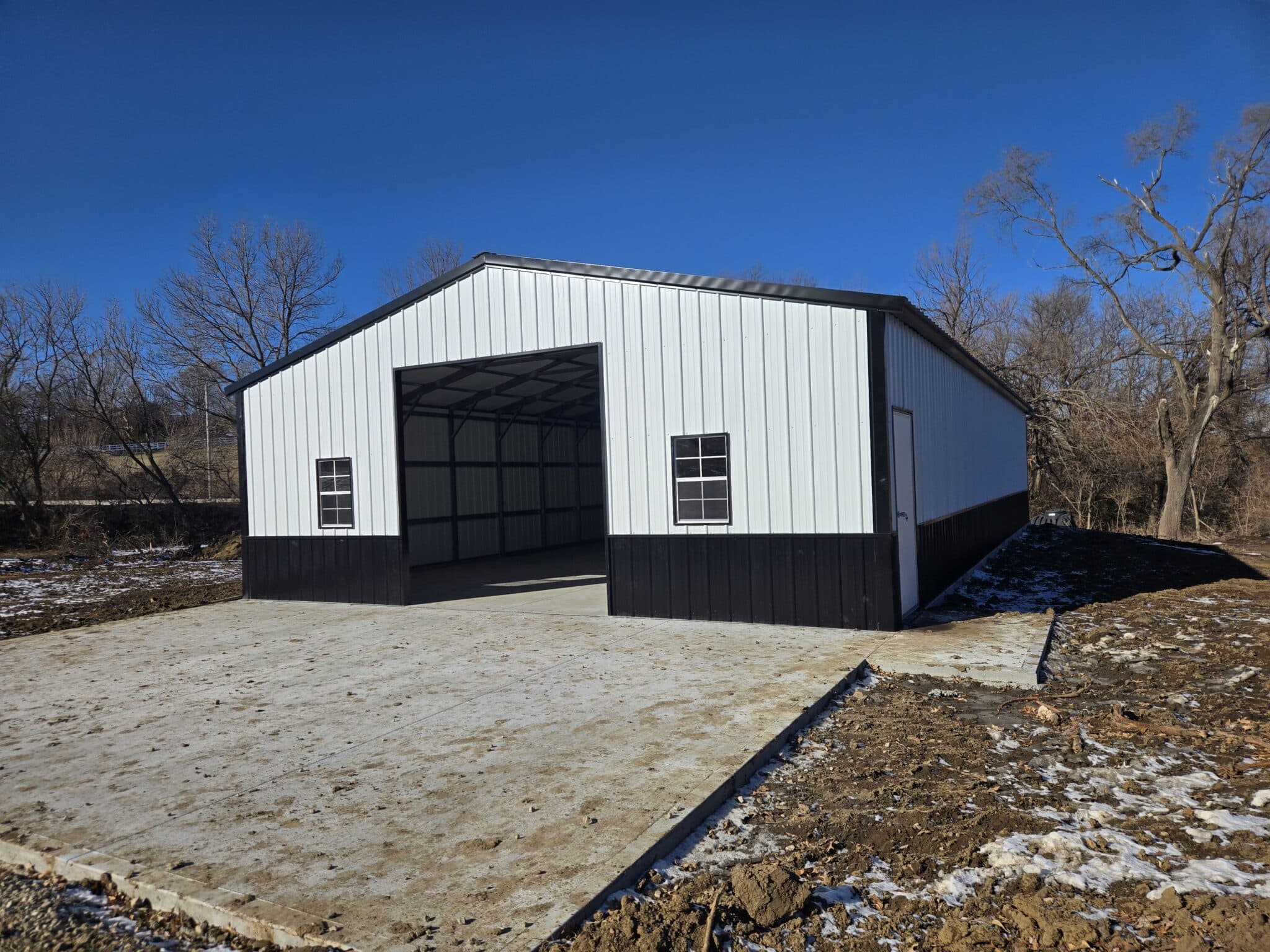 30x60x10 Metal Garage Building - Image 4