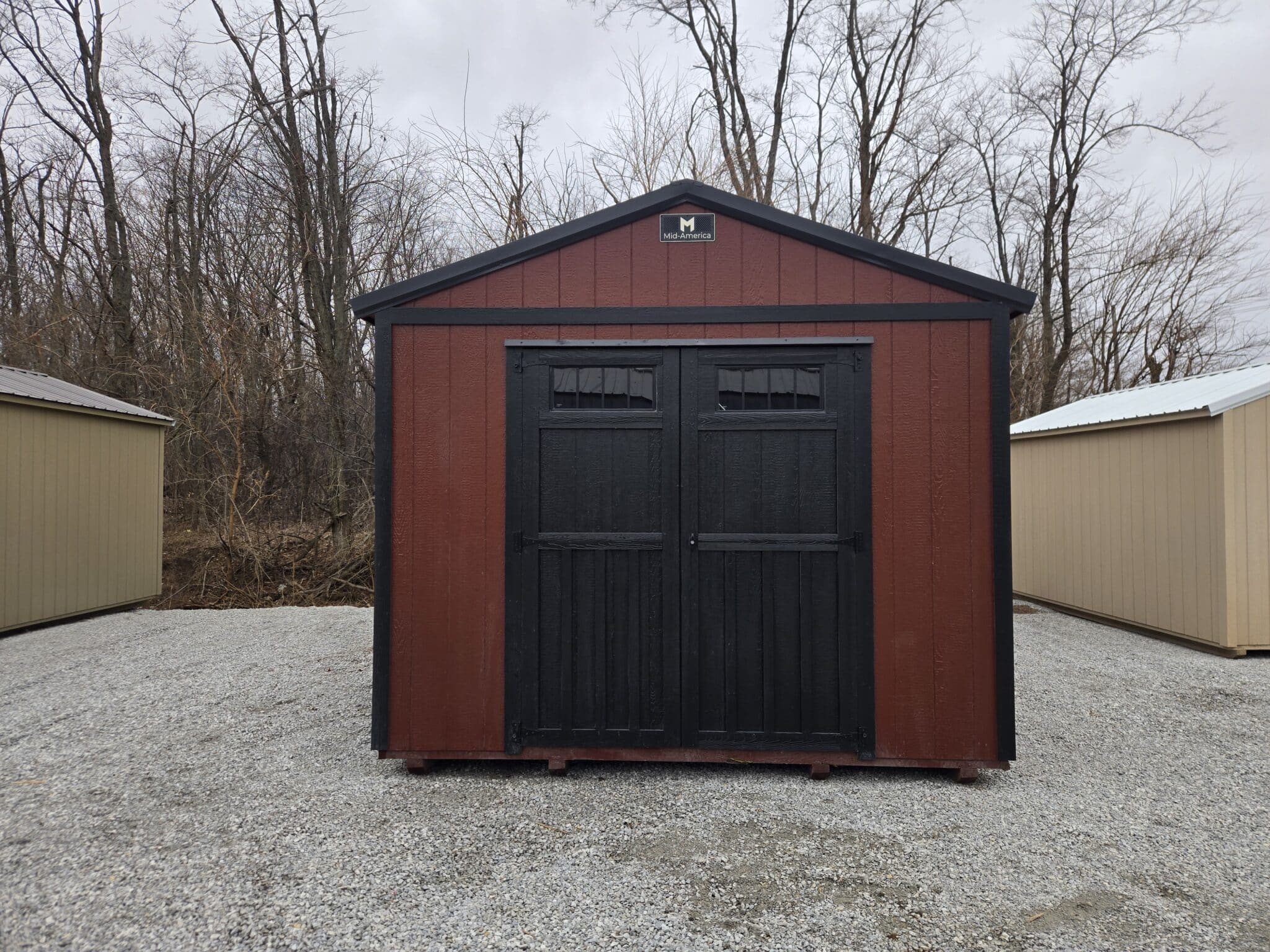 12x24 Lofted Utility Shed - Image 3