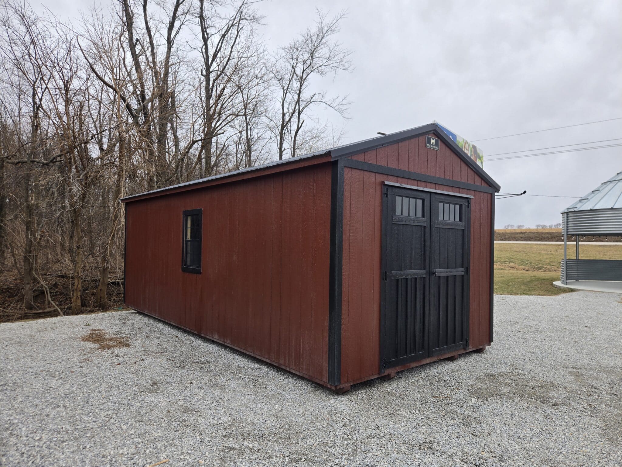 12x24 Lofted Utility Shed - Image 4