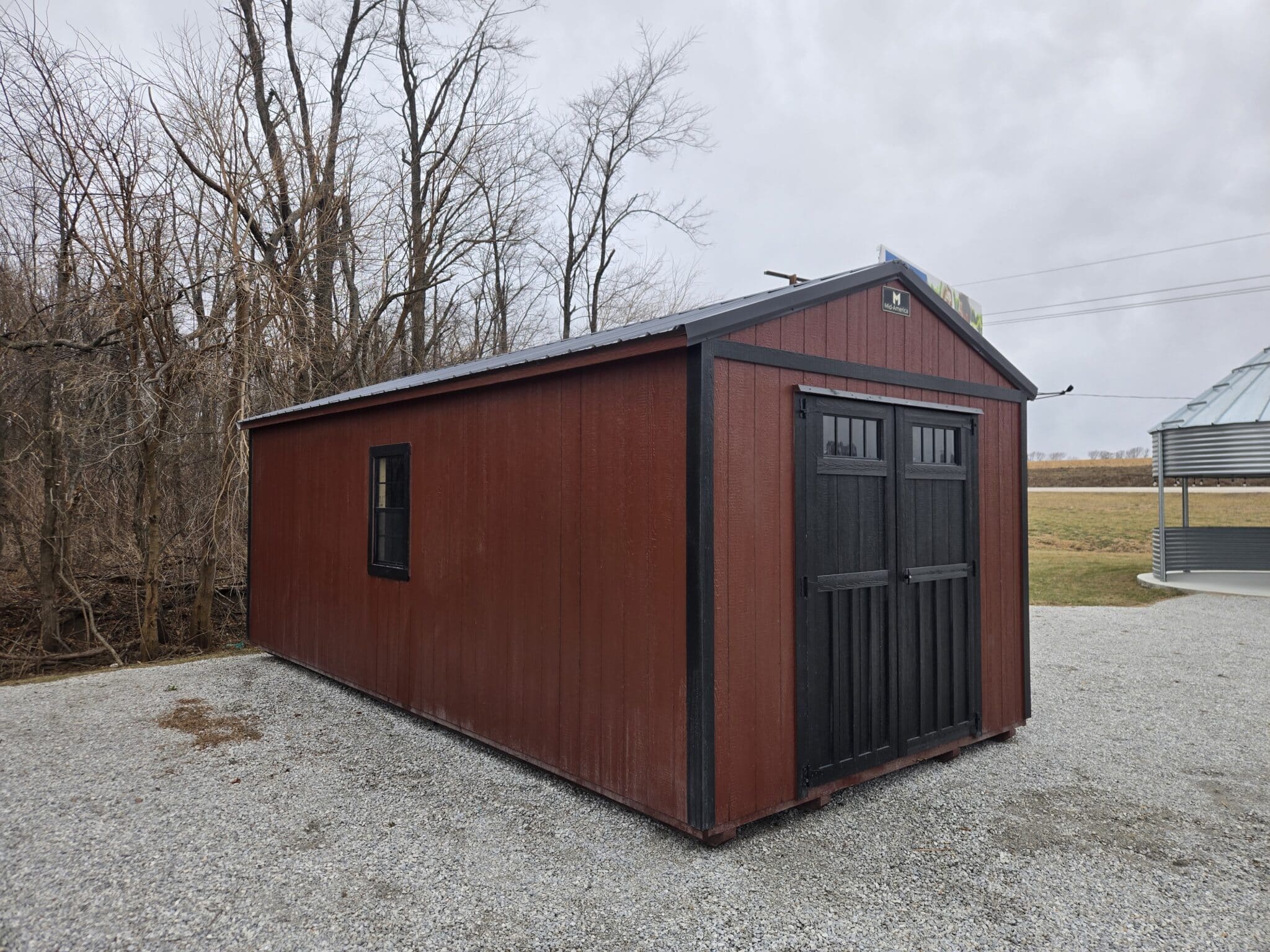 12x24 Lofted Utility Shed - Image 5
