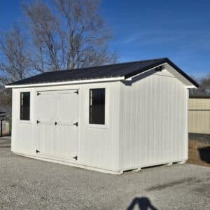 10x16 Garden Shed black and white