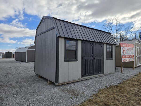 10x16 Lofted Garden Shed - Image 4