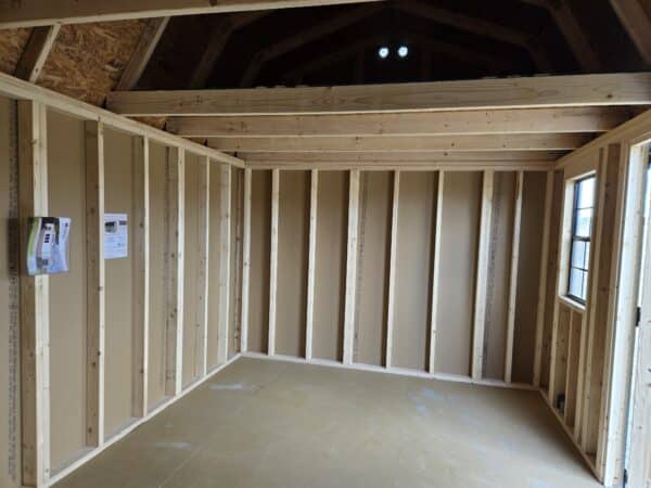 10x16 Lofted Garden Shed - Image 5