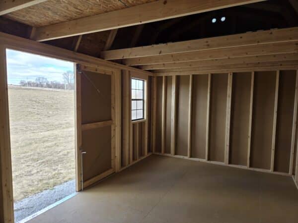 10x16 Lofted Garden Shed - Image 6