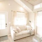 finished cabin interior