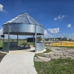 grain-bin-gazebo-nebraska-campground
