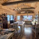 lofted cabin she shed