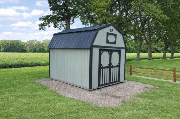 10×12 Lofted Barn in Avoca Iowa