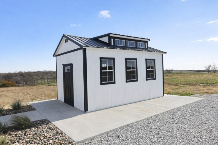 10×16 Villa Shed in Dunlap Iowa