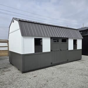 10x20 Lofted Garden Shed