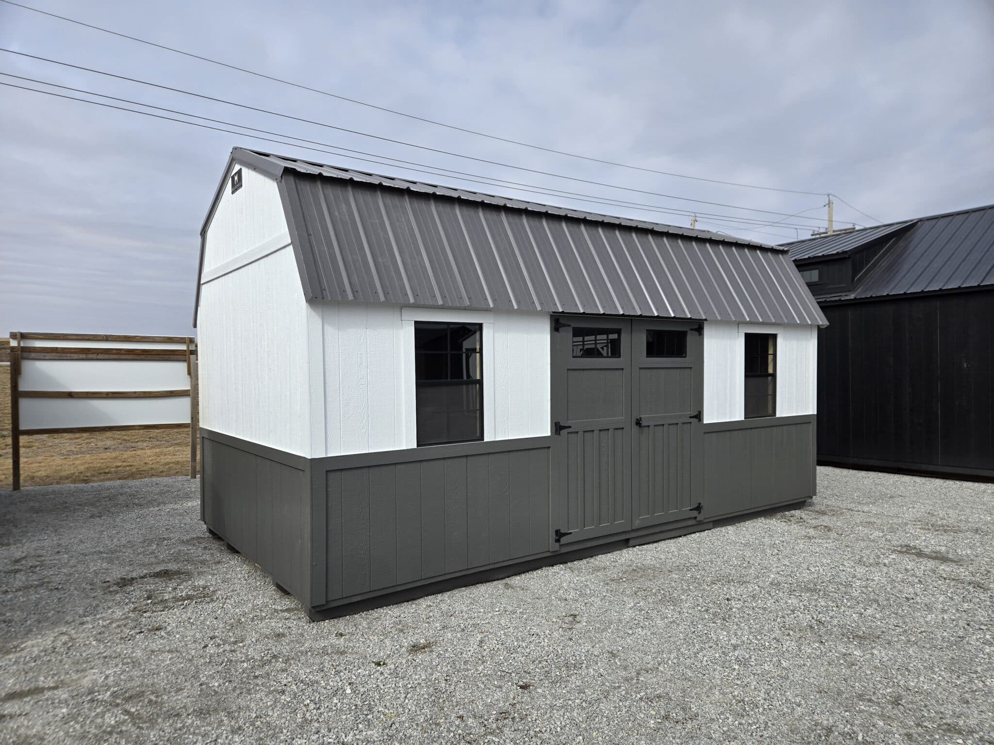 10x20 Lofted Garden Shed