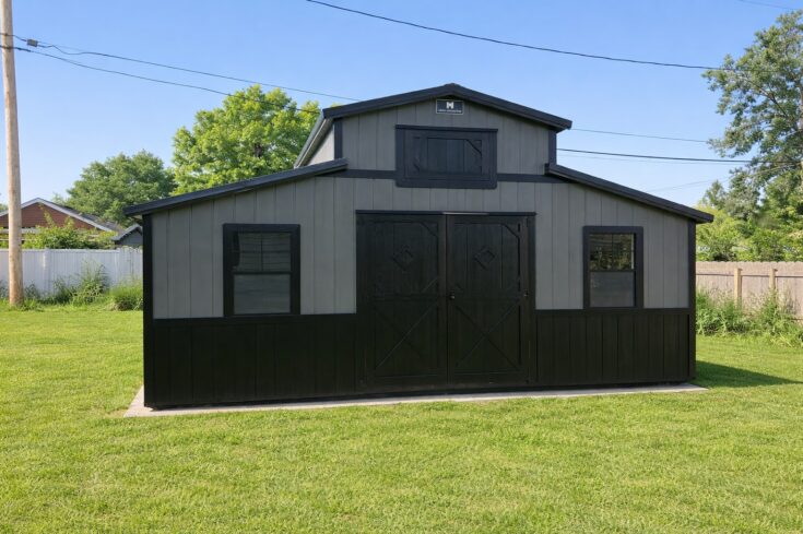 12×20 Country Barn in Omaha Nebraska