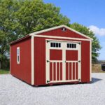 12x24 lofted utility shed iowa
