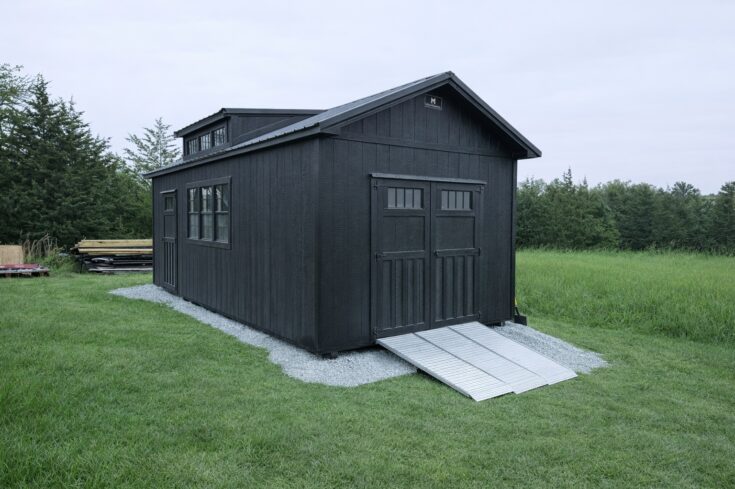 12×24 Villa Shed in Lincoln Nebraska