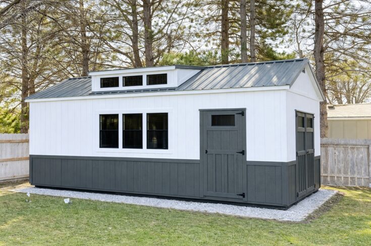 12×24 Villa Shed in Hays Kansas