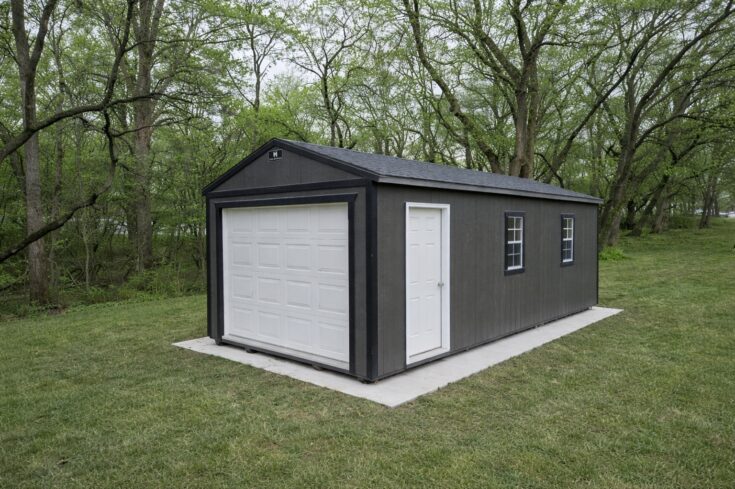 12×28 Portable Garage in Nebraska City Nebraska