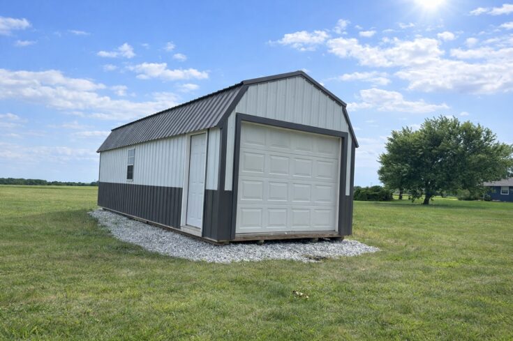 12×32 Lofted Garage in De Witt Nebraska