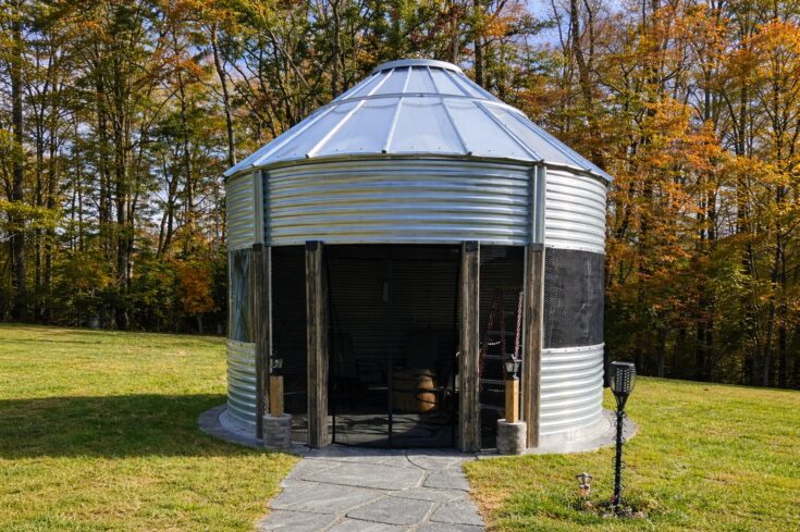 15′ Grain Bin Gazebo in Fredericksburg Virginia
