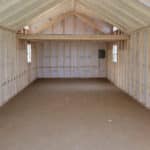 16x40 cabin loft interior