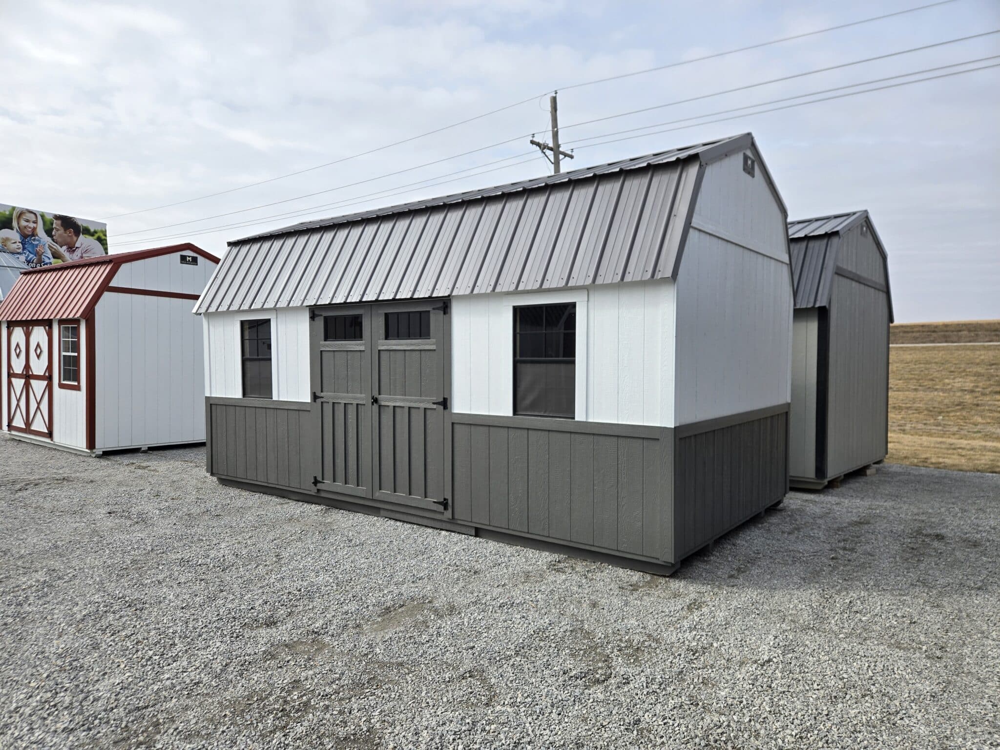 10x20 Lofted Garden Shed - Image 4