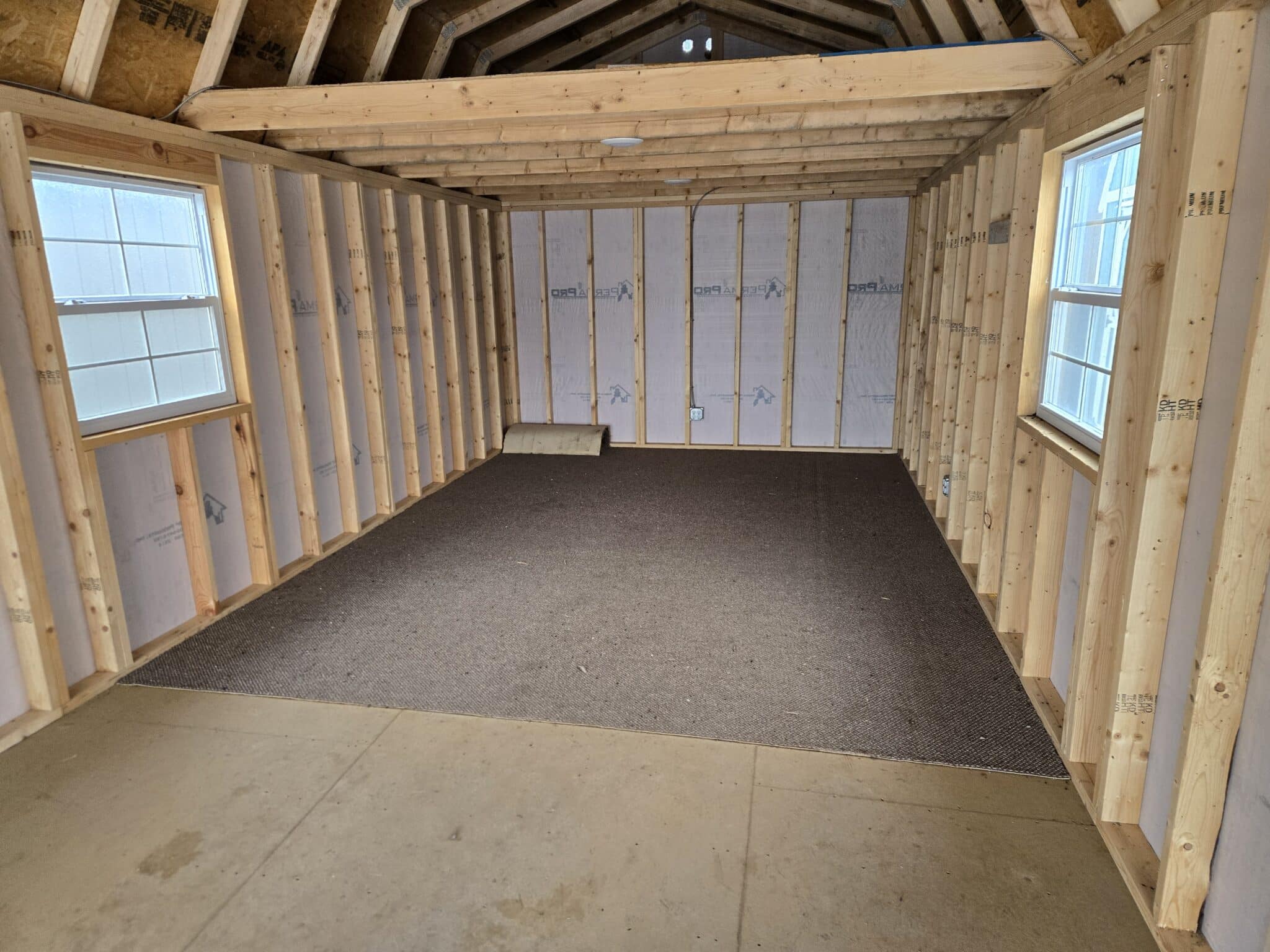 REPO!! 12x32 Lofted Garage - Image 11