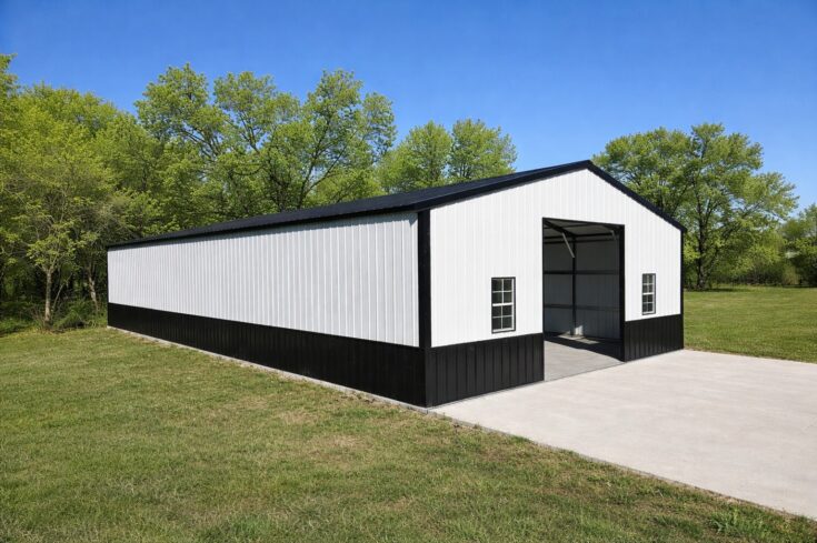 30×60 Metal Building in Bennington Nebraska