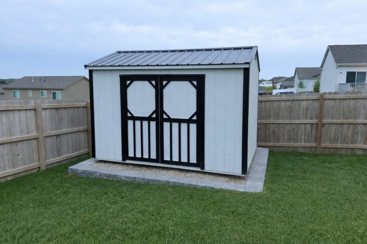 8×12 Garden Shed in Bellevue Nebraska