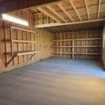 floorless shed shelving