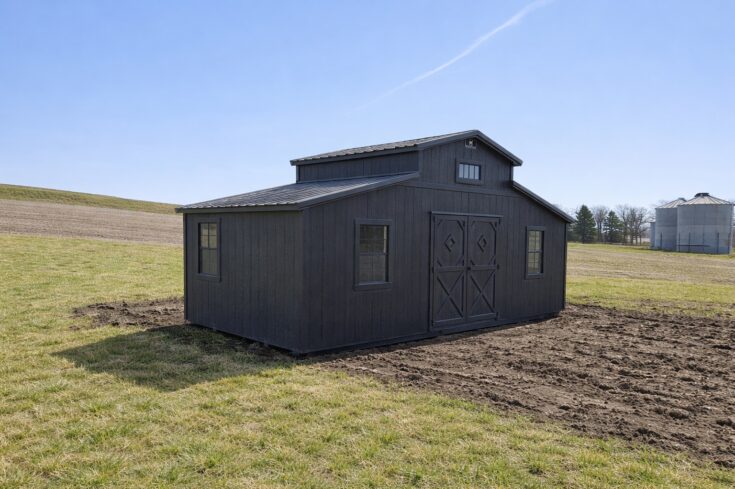 10×20 Country Barn in Tabor Iowa