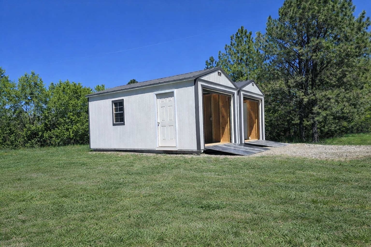 12x20 portable garages nebraska white