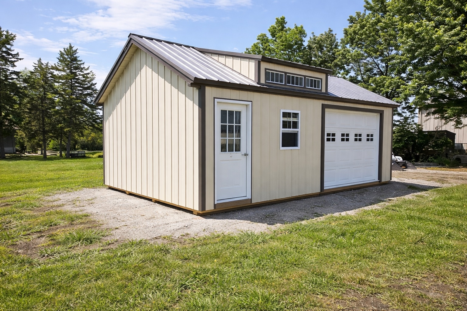 Portable Garages For Sale in Nebraska - Creative Backyards
