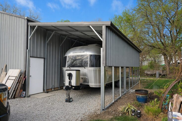 14×30 RV Cover in Bellevue Nebraska